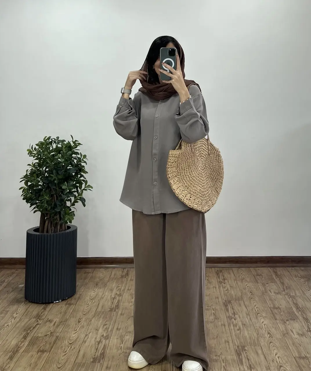 تونیک مانتویی سیلک لطیف